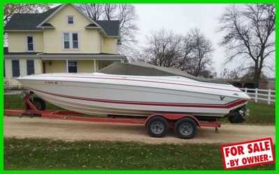 1995 Formula F 252LS Power Boat with Trailer 454 Magnum EFI Bravo 3 Dual Prop IL