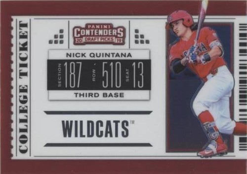 2019 Panini Elite Extra Edition - Nick Quintana #CT-NQ