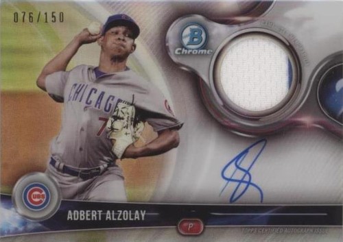 2018 Bowman Chrome - Adbert Alzolay #BCAR-AA