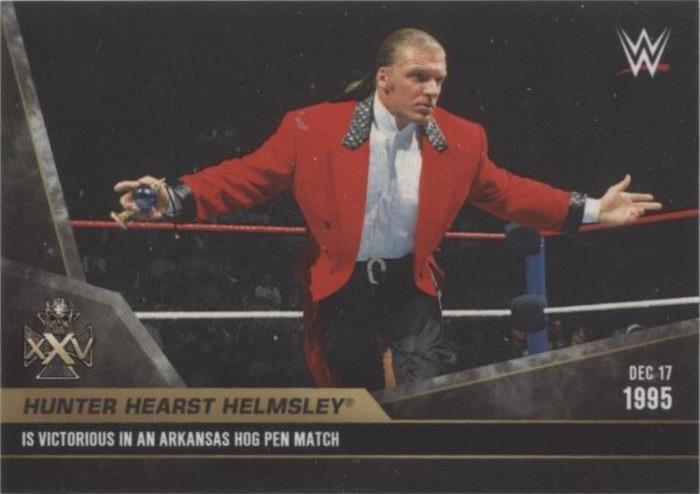 2020 Topps Triple H 25th Anniversary - Triple H #2