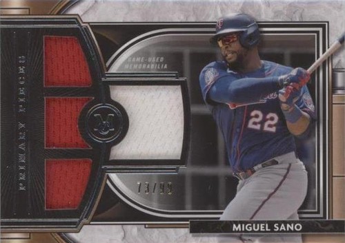 2021 Topps Museum Collection - Miguel Sanó #SPQR-MS