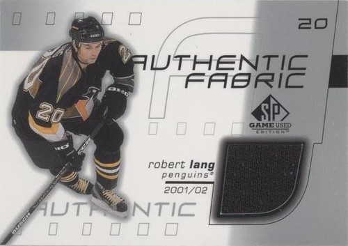 2001-02 SP Game Used Edition - Robert Lang #AF-RL