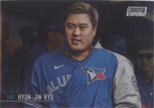 2021 Topps Stadium Club Chrome - Hyun-jin Ryu #208
