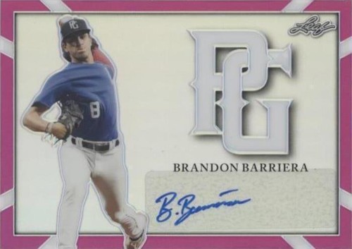 2021 Leaf Perfect Game National Showcase - Brandon Barriera #BA-BB1