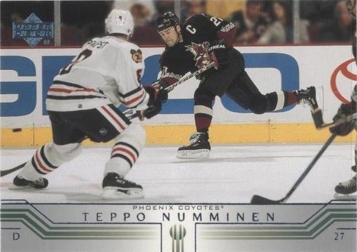 2001-02 Upper Deck - Teppo Numminen #366
