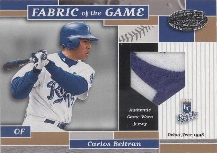 Certificado Hoja 2002 - Carlos Beltrán #FG 129