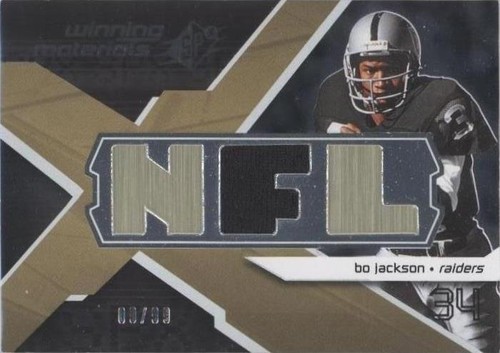 2008 SPx Bo Jackson #WM-BJ