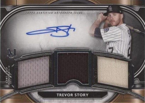 2021 Topps Museum Collection - Trevor Story #SPTRA-TS