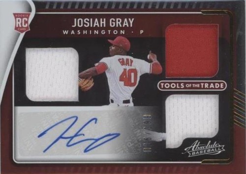 2022 Panini Absolute - Josiah Gray #TT3S-JG