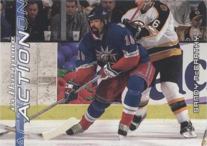 2003-04 In the Game Action - Sandy McCarthy #390