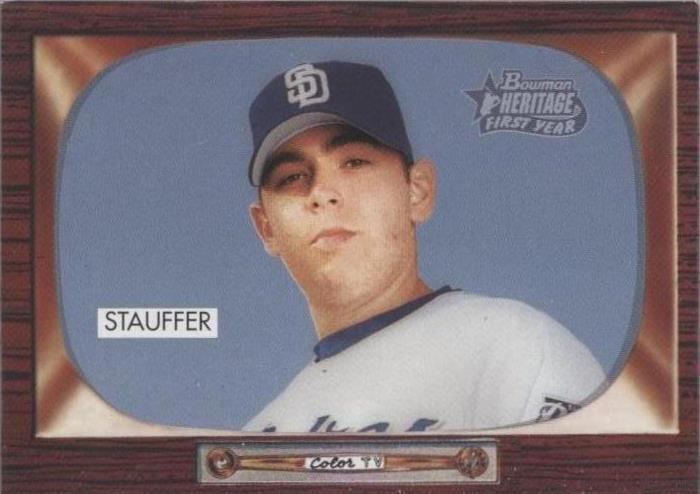 2004 Bowman Heritage - Tim Stauffer #334