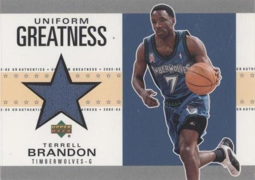 2002-03 Upper Deck UD Authentics - Terrell Brandon #TB-U