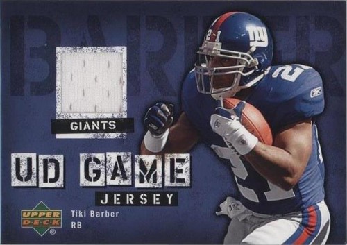 2006 Upper Deck Tiki Barber #GJ-BA