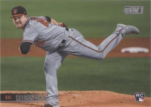 Akinページ Keegan Akin 2021 Topps Series 2 #562 Rookie RC Gold Parallel