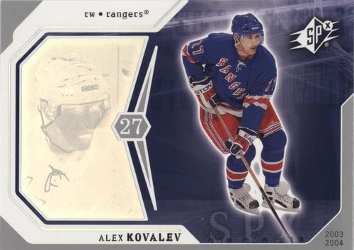 2003-04 SPx - Alex Kovalev #65