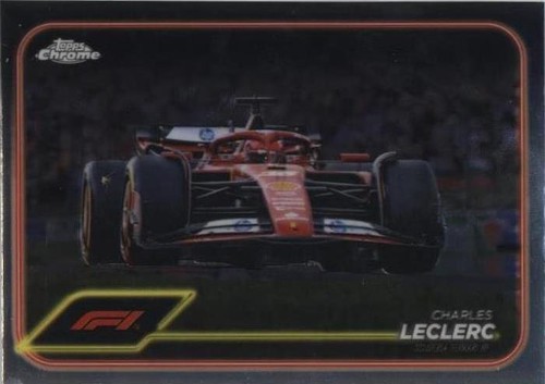 TOPPS CHARLES LECLERC シャルル・ルクレール 世界75枚限定 2024 Topps Chrome Formula 1 CHARLES LECLERC #75 F1 CARS BASE