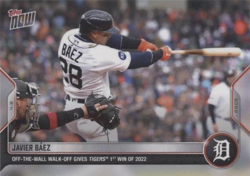 2022 Topps Now - Javier Báez #9