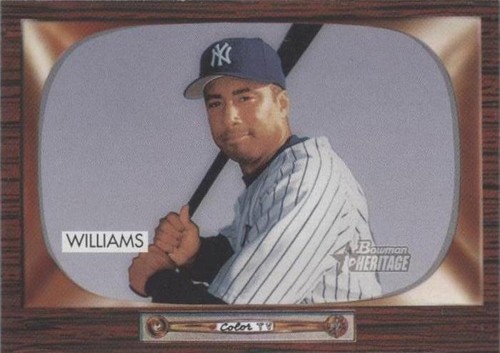 2004 Bowman Heritage - Bernie Williams #70