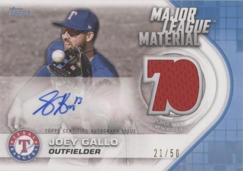 2021 Topps Update Series - Joey Gallo #MLMA-JG