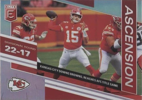 2021 Panini Donruss Elite Patrick Mahomes II #A9