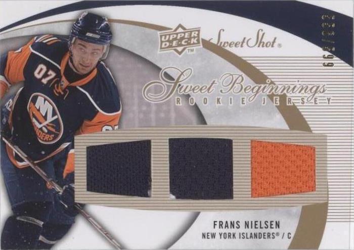 2007-08 Upper Deck Sweet Shot - Frans Nielsen #123
