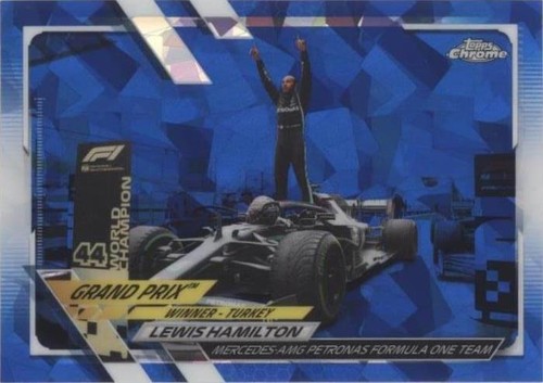 2021 Topps Chrome Sapphire Edition Formula 1 - Lewis Hamilton #151