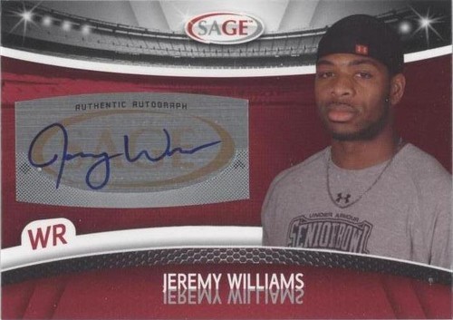 2010 Sage Jeremy Williams #A-54
