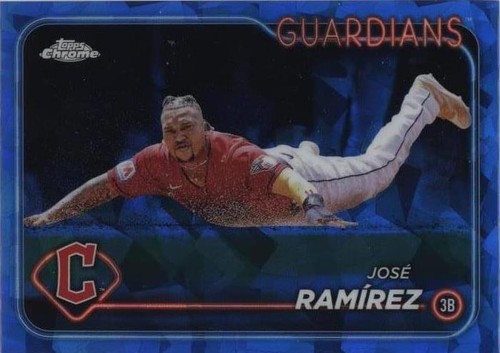 2024 Topps Chrome Sapphire Edition - Jose Ramirez #114
