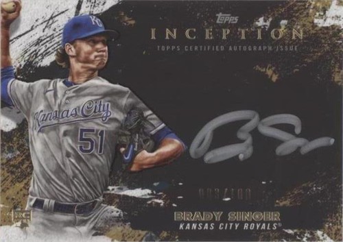 2021 Topps Inception - Brady Singer #SS-BS