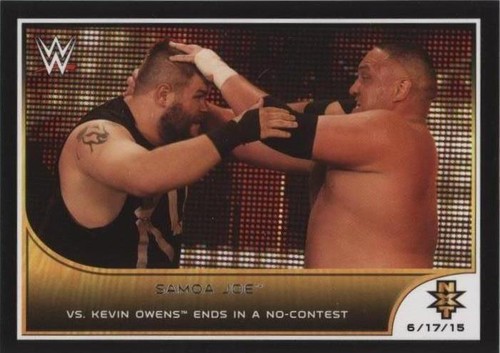 2016 Topps WWE Road to Wrestlemania - Samoa Joe #98