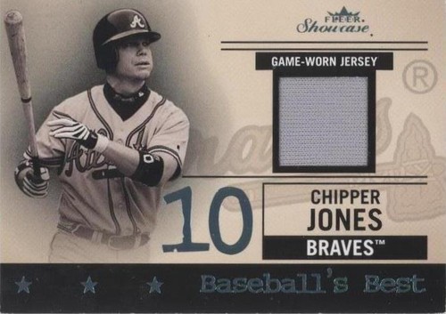 2004 Fleer Showcase - Chipper Jones #BB/CJ