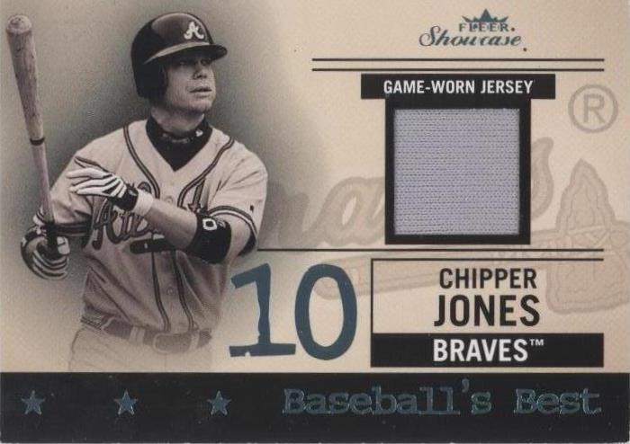 2004 Fleer Showcase - Chipper Jones #BB/CJ