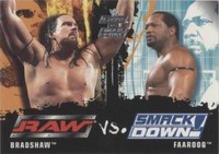 2002 Fleer WWE RAW vs SmackDown! - Faarooq John "Bradshaw" Layfield #89