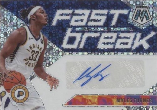 2019-20 Panini Mosaic - Myles Turner #FB-MTN