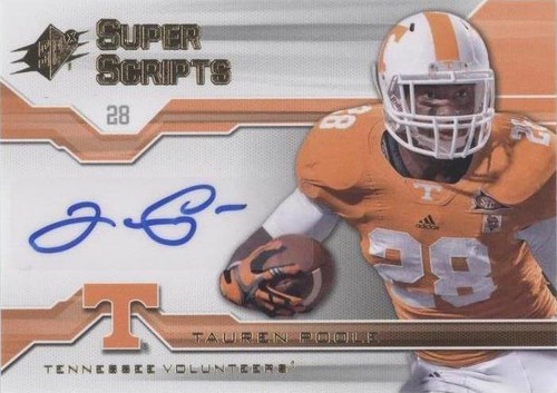 2012 SPx Tauren Poole #SS-TP