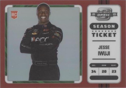 2023 NASCAR CHRONICLES MOSAIC BLUE JESS IWUJI /199 #2 B1R3 | eBay
