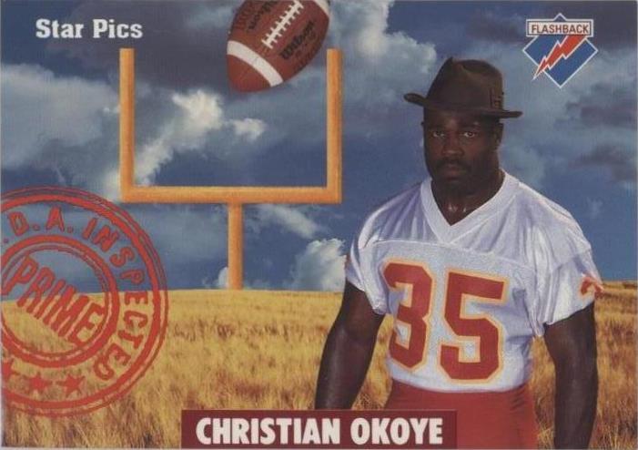 1991 Star Pics Christian Okoye #70