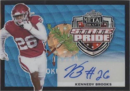 2022 Leaf Metal Draft Kennedy Brooks #SP-KB1