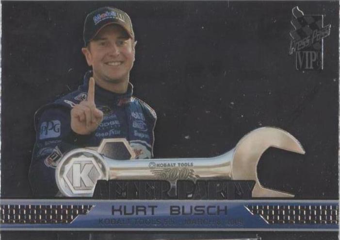 2009 Press Pass VIP - Kurt Busch #AP 4