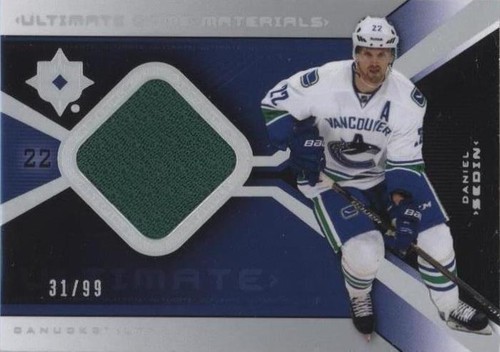 2014-15 Upper Deck Ultimate Collection - Daniel Sedin #UGJ-DS