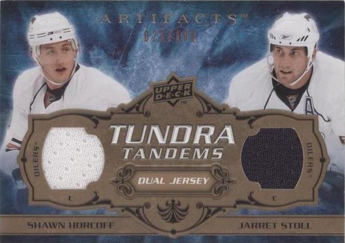 2008-09 Upper Deck Artifacts - Jarret Stoll Shawn Horcoff #TT-SH