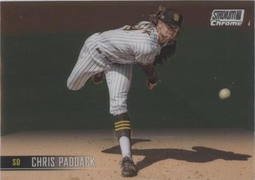 2021 Topps Stadium Club Chrome - Chris Paddack #75