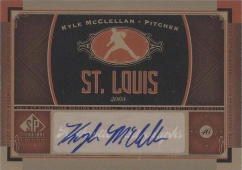 2012 SP Signature Edition - Kyle McClellan #STL 9
