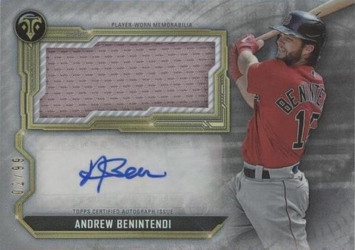 2020 Topps Triple Threads - Andrew Benintendi #ASJR-AB