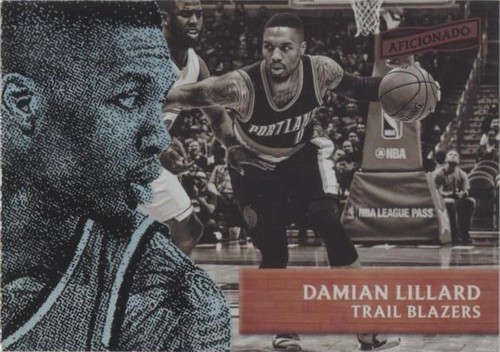 2016-17 Panini Aficionado - Damian Lillard #63