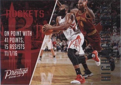 2016-17 Panini Prestige - James Harden #6
