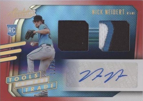 2021 Panini Absolute - Nick Neidert #TT2S-NN