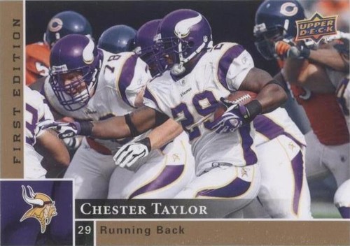 2009 Upper Deck First Edition Chester Taylor #86