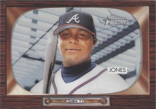 2004 Bowman Heritage - Andruw Jones #72