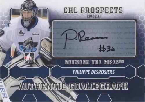 2012-13 In the Game Between the Pipes - Philippe Desrosiers #A-PD
